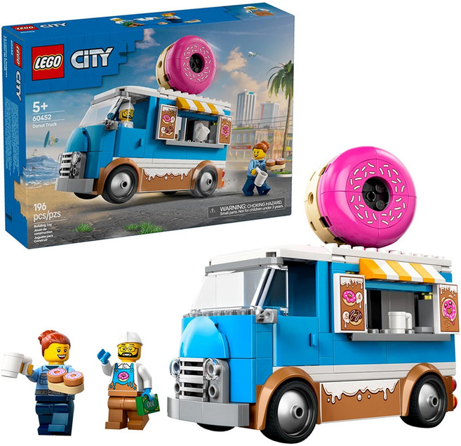 LEGO 樂高 60452 城市系列趣味組裝積木玩具, 多色, 1盒