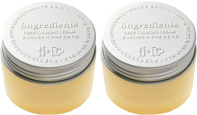온그리디언츠 더 꾸덕한 진정 크림, 50ml, 2개