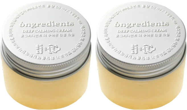 온그리디언츠 더 꾸덕한 진정 크림, 50ml, 2개 - 쿠팡