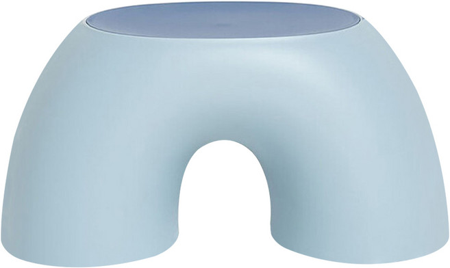 bebehome 繽紛馬卡龍色原創彩虹凳, 藍色, 1個