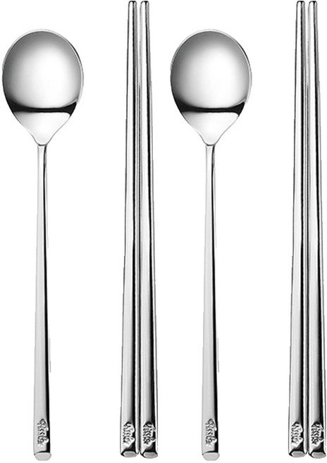 휘슬러 모던 커트러리 한식 2인, 숟가락 2p + 젓가락 2p, 1세트