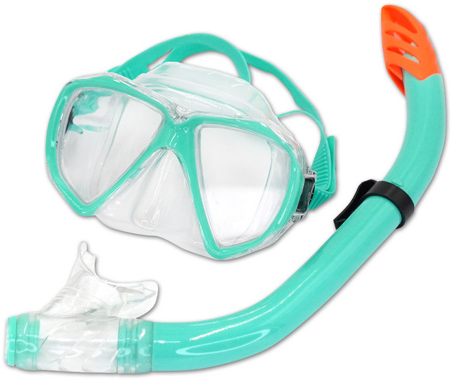 롤릭 아쿠아 스노쿨링 세트, 민트