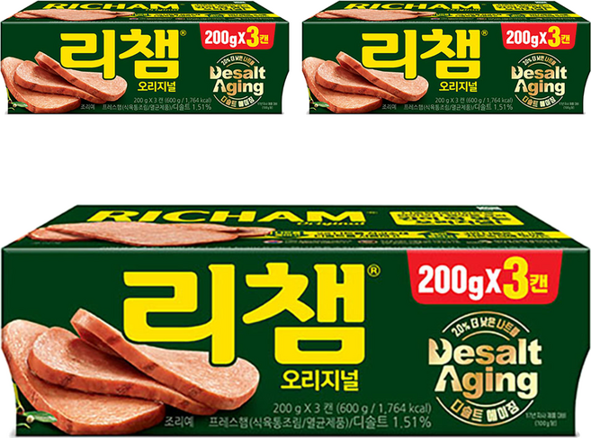 리챔 오리지널, 200g, 9개