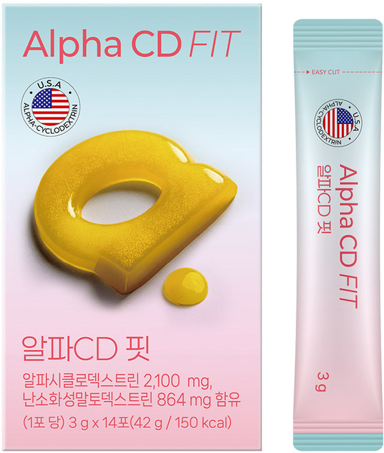 GC Wellbeing Alpha CD Fit 14入, 42g, 1個