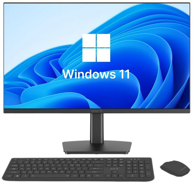 디클 2025 올인원 PC 셀러론 인텔 11세대, 블랙, 16GB, 128GB, WIN11 Home, CUP-A27S