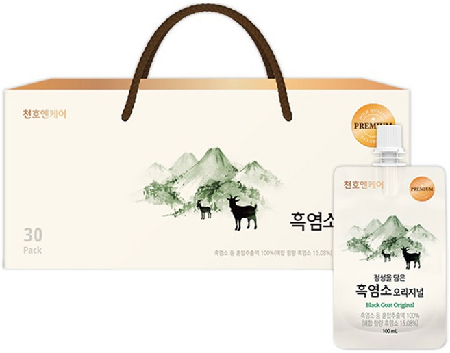 천호엔케어 흑염소즙 오리지널 30p, 3L, 1개