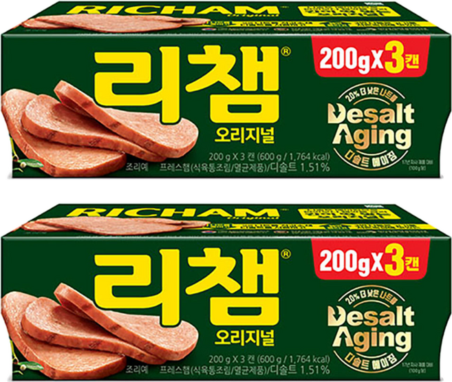 리챔 오리지널, 200g, 6개