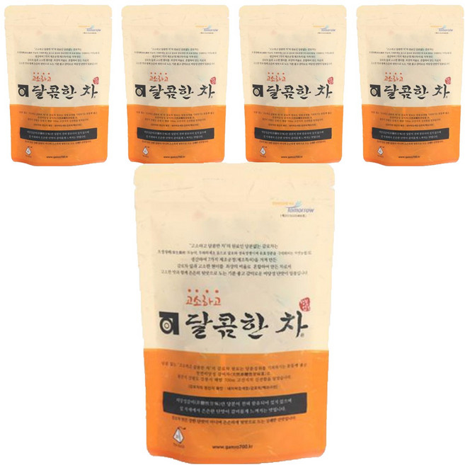 감로700 유기농 고소하고 달콤한차, 1g, 20개입, 5개