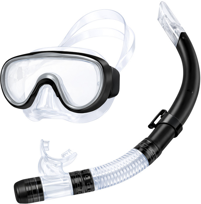 탐사 스노클링 세트, 블랙