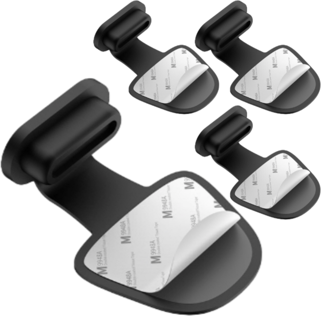 수수마마 c타입 포트 보호마개 충전단자 보호캡, 블랙, 4개