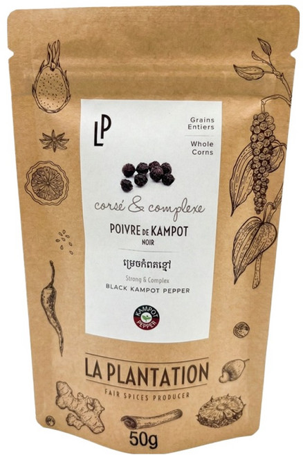 라플랜테이션 블랙 캄폿 통후추, 50g, 1개