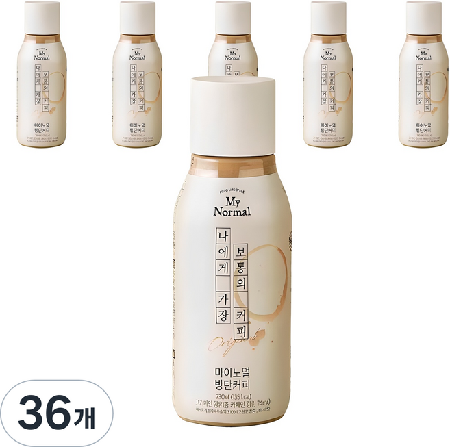 마이노멀 방탄커피 오리지널, 230ml, 36개