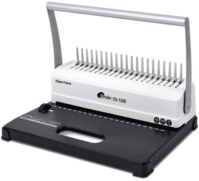 페이퍼프랜드 플라스틱링 제본기 CS-1200, 450매