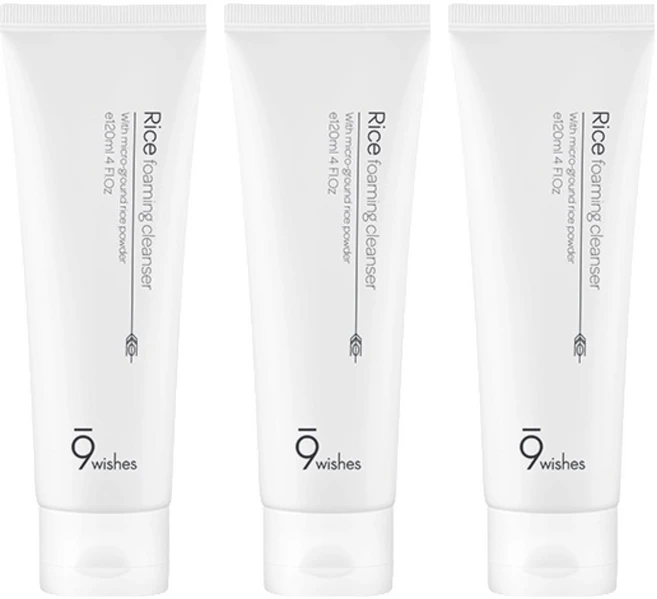 나인위시스 라이스 포밍 클렌저, 120ml, 3개 - 쿠팡