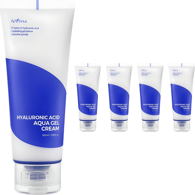 이즈앤트리 히아루론산 아쿠아 젤크림, 100ml, 5개