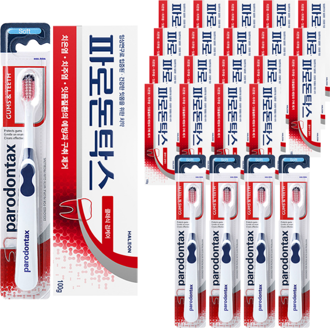 파로돈탁스 클래식 검케어 치약 100g 4개 + 파로돈탁스 검앤티스 칫솔 1개, 5세트