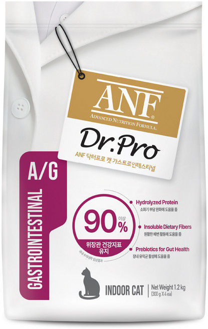 ANF 닥터프로 캣 처방식 사료, 소화기능/췌장/위개선, 1.2kg, 1개
