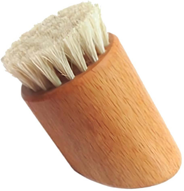 fA brushes 森詠木香 馬毛溫和臉部毛孔清潔刷, 厚刷/沐浴按摩美容潔顏, 1個