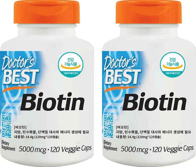 닥터스베스트 비오틴, 120정, 2개