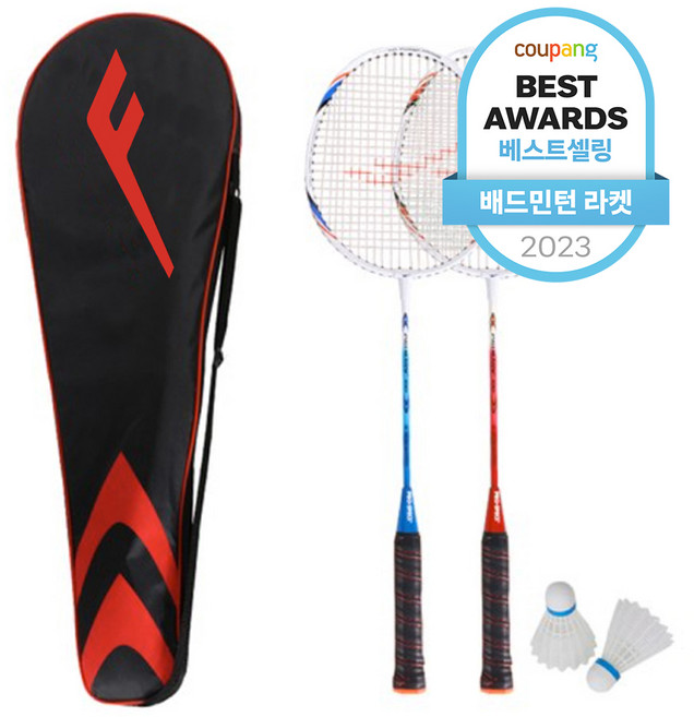 프로스펙스 배드민턴라켓 PRIMARY 100(레드/블루), 라켓 100, 1세트
