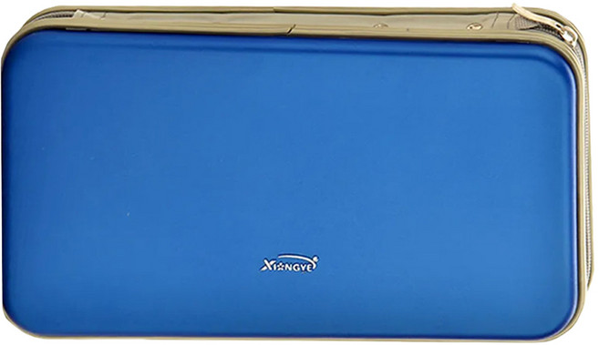 xiongye 80片CD收納包 I82 藍色 28.5 x 15.5 x 5cm 305g, 1個