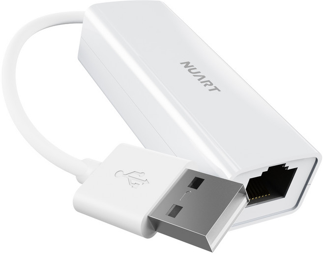 누아트 USB A타입 랜젠더 이더넷 유선 랜카드 어댑터 케이블, 1개