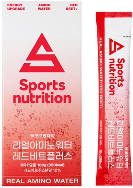 KOLON PHARMA Real Amino Water 紅甜菜Plus 10入, 1個, 參考詳細說明