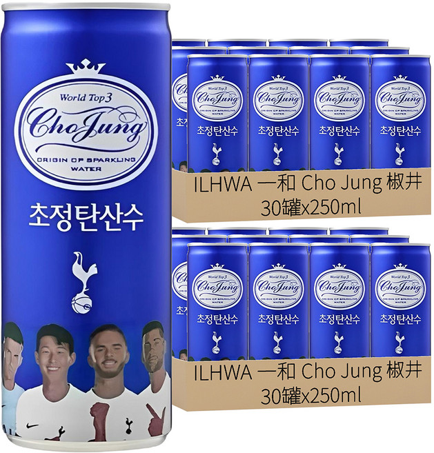 ILHWA 一和 Cho Jung 椒井 氣泡水, 60罐, 250ml
