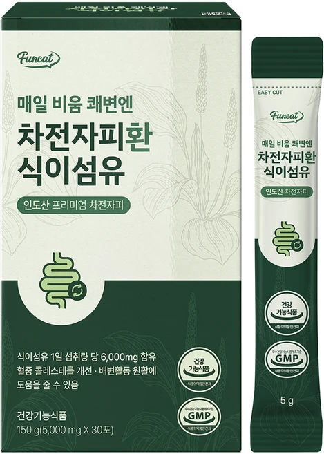 퍼니트 매일 비움 쾌변엔 차전자피환 식이섬유 30p, 150g, 1개 - 쿠팡
