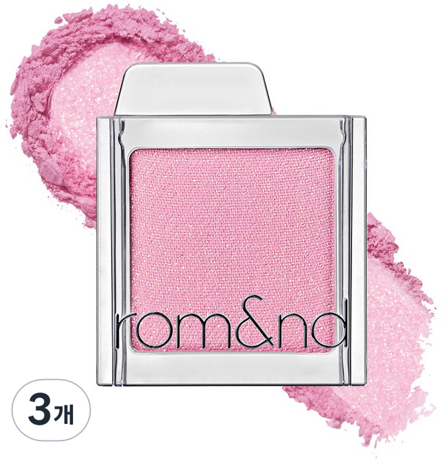 롬앤 슬라이드 인 싱글 팩트 아이섀도, M30 캔디드 베리, 3개