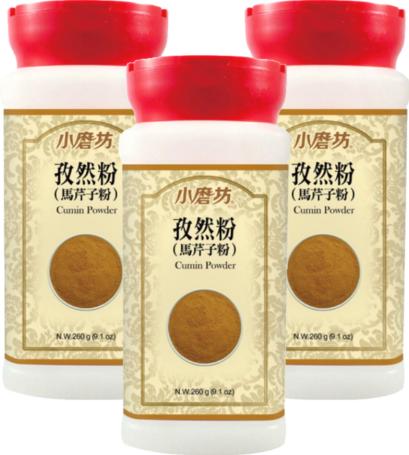 小磨坊 孜然粉 馬芹子粉, 260g, 3瓶