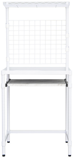 dayneeds 日需百備 輕工業風電腦工作桌, 白色