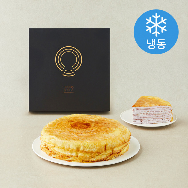 스페로스페라 시그니처 블루베리 크레이프 케이크 (냉동), 678g, 1개