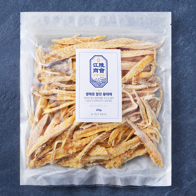 강릉상회 생태로 말린 황태채, 1개, 170g