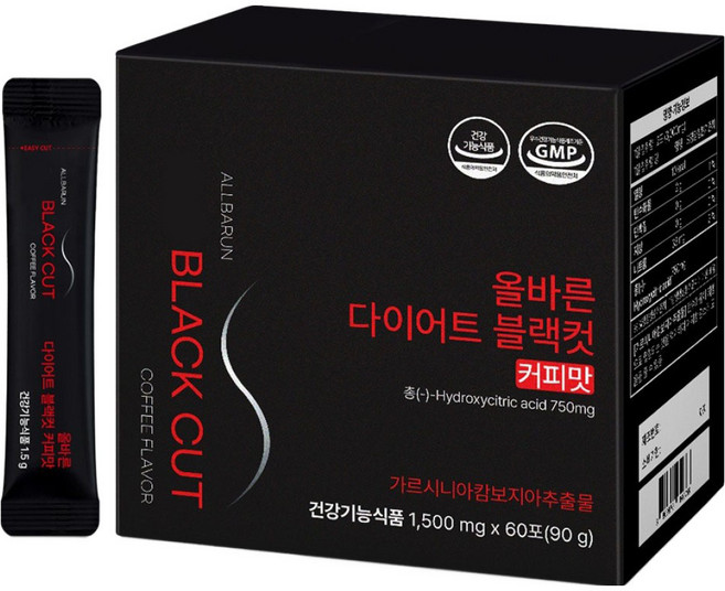 藤黃果咖啡 Black Cut, 90g, 1盒