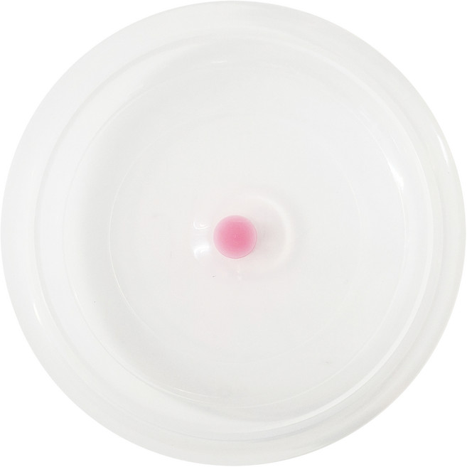 SiliPot 韓國 鉑金矽膠微波折疊保鮮蓋 KC722, 粉色, 1個