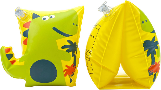 투칸 공룡 수영 암밴드, 혼합색상, 1개