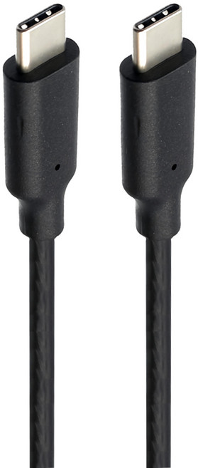 iLeco E-mark智慧快充晶片 Type C-Type C傳輸線, 1m, 黑色, 1條