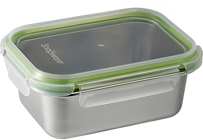 Corelle Brands 康寧餐具 Snapware Eco Simple 304不鏽鋼保鮮盒, 容器 + 蓋子, 1個