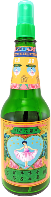 明星花露水 經典噴式 含70%食用級酒精, 310ml, 1瓶, 玫瑰 + 茉莉花