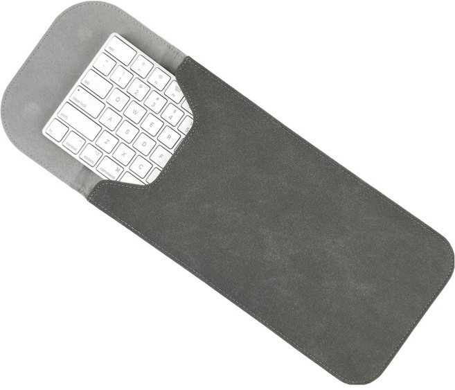 BOHO 매직키보드 슬리브 파우치, 차콜, 1개