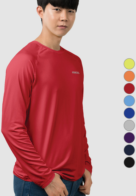 아르메데스 남여공용 사방 스판 슈퍼드라이 긴팔 쿨 티셔츠 AR-203