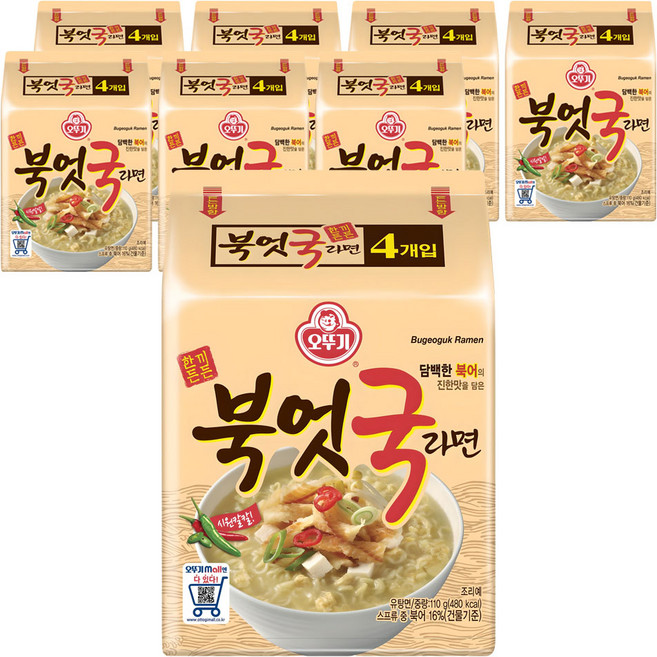 OTOKI 不倒翁 明太魚湯拉麵 110g, 32包