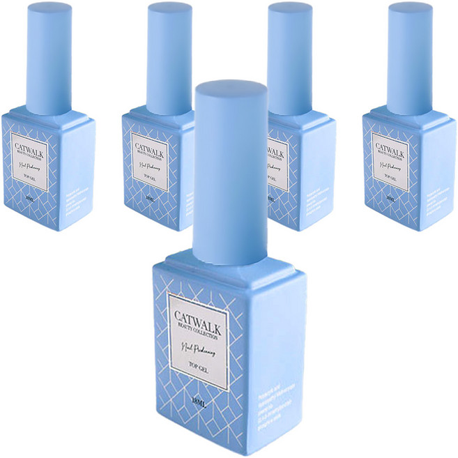 캣워크 탑 젤, 5개, 18ml