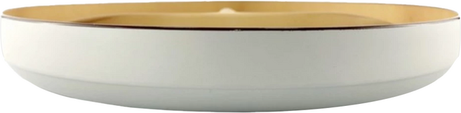 三義漆器店 樹脂分隔餐盤 深圓盤 23.6 x 3.2cm, 灰色, 1個