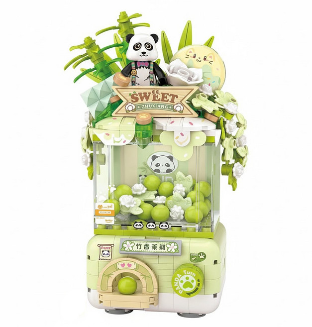 LoZ 微型積木 409PCS LOZ1682 6歲以上適用, 1盒, 竹香茉莉 多色