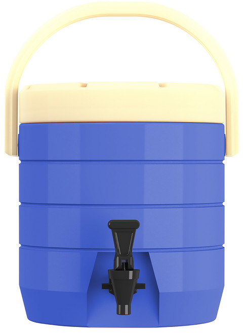 WORTH IT 渥思 不鏽鋼內膽保溫茶桶 WT310-13-B 外徑30 x 33cm, 寶石藍, 13L, 1個