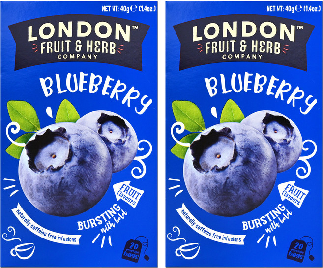 런던프룻앤허브 블루베리, 2g, 20개입, 2개
