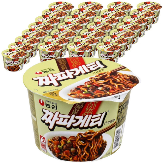 짜파게티 큰사발면 123g, 32개