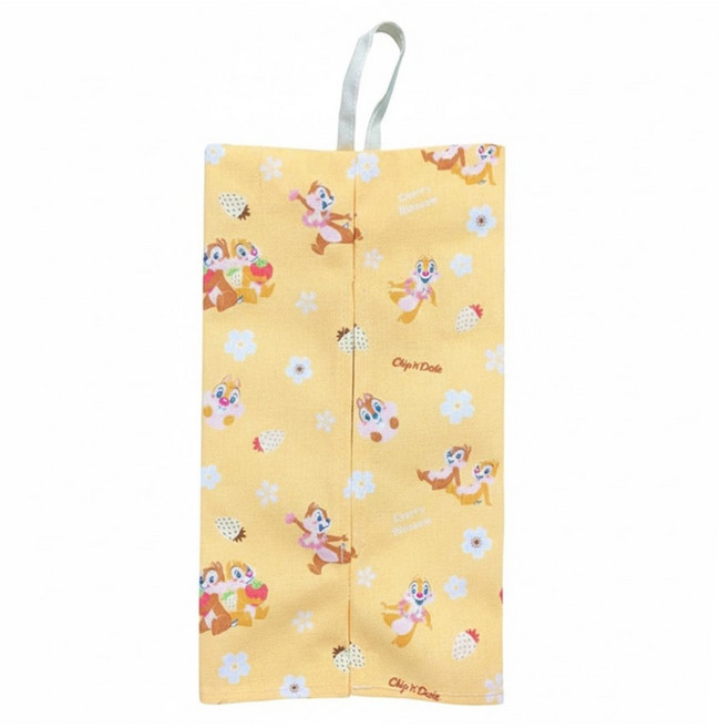 CHIP 'N' DALE 奇奇蒂蒂 迪士尼櫻花吊掛面紙套 奇奇蒂蒂, 黃色